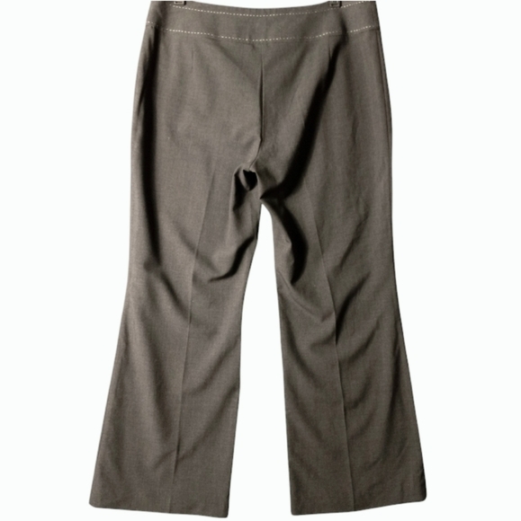 MARK & SPENCER vintage gray dress pants  14 UK / 32in waist 29in inseam - Picture 6 of 9